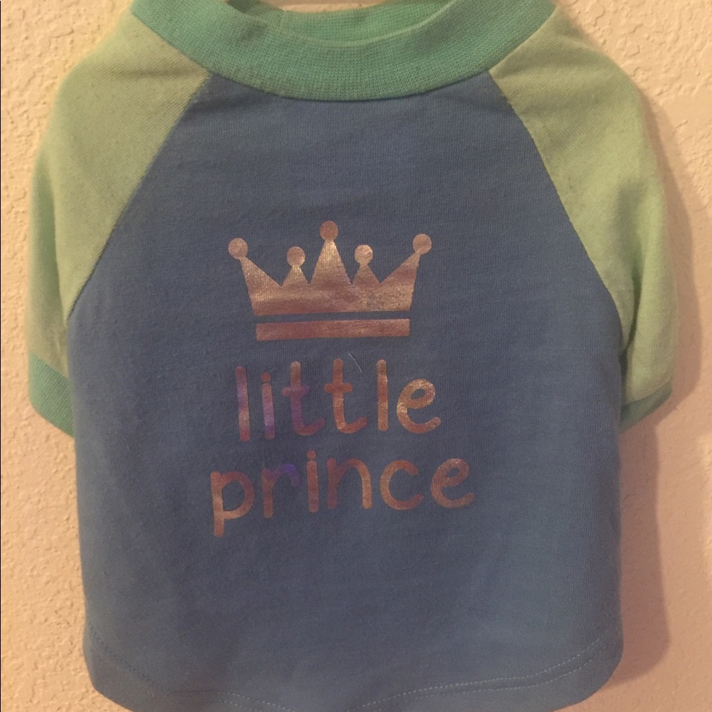 Little Prince Dog Shirt 👕 🐶